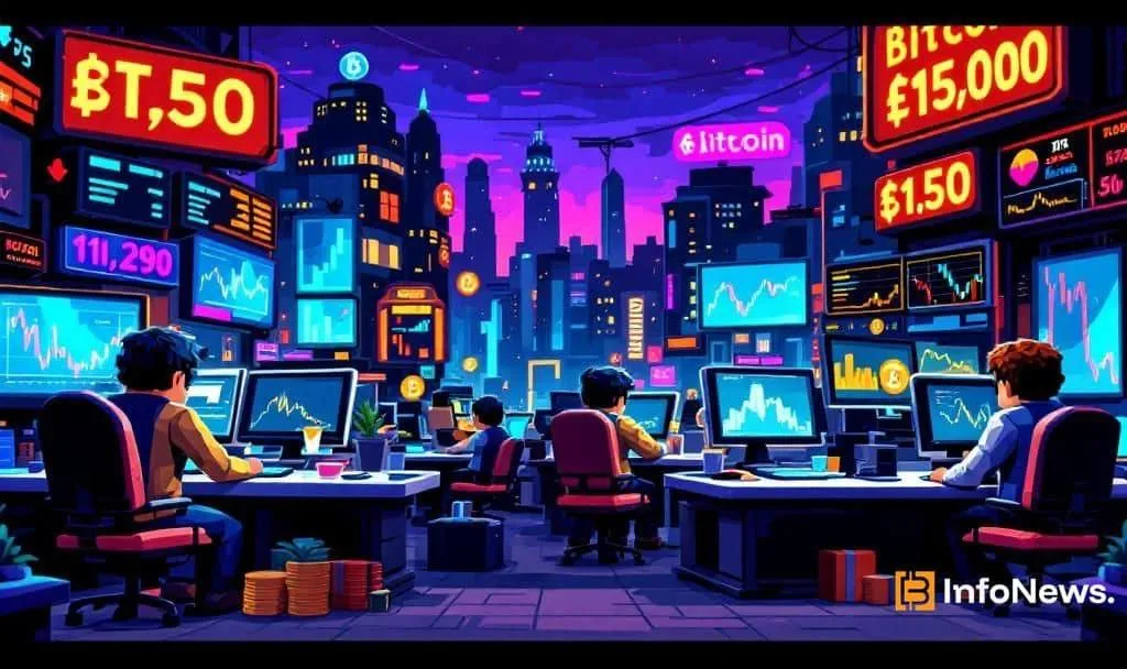تضعیف روند صعودی بیت‌کوین با کاهش نقدینگی صرافی‌ها