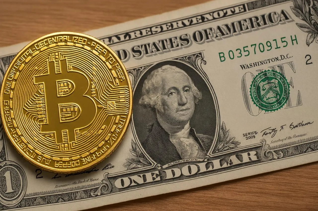 عقب‌ماندگی بیت‌کوین در مقابل اوج‌گیری تاریخی بورس آمریکا و صعود شاخص دلار