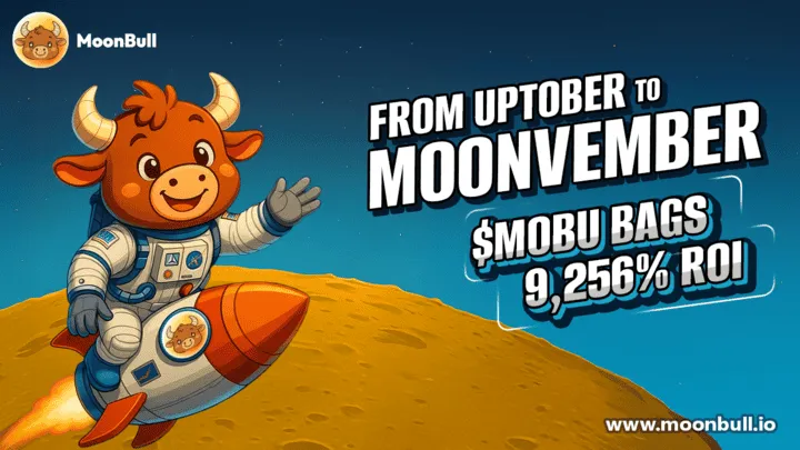 اگر FLOKI را از دست دادید، پیش‌فروش MoonBull شاید همان میم‌کوین ۱۰۰۰ برابری بعدی در سال ۲۰۲۵ باشد!