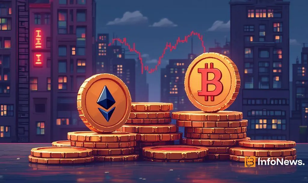 اتریوم با صعود به ۲۶۰۰ دلار، بیت‌کوین را پشت سر گذاشت