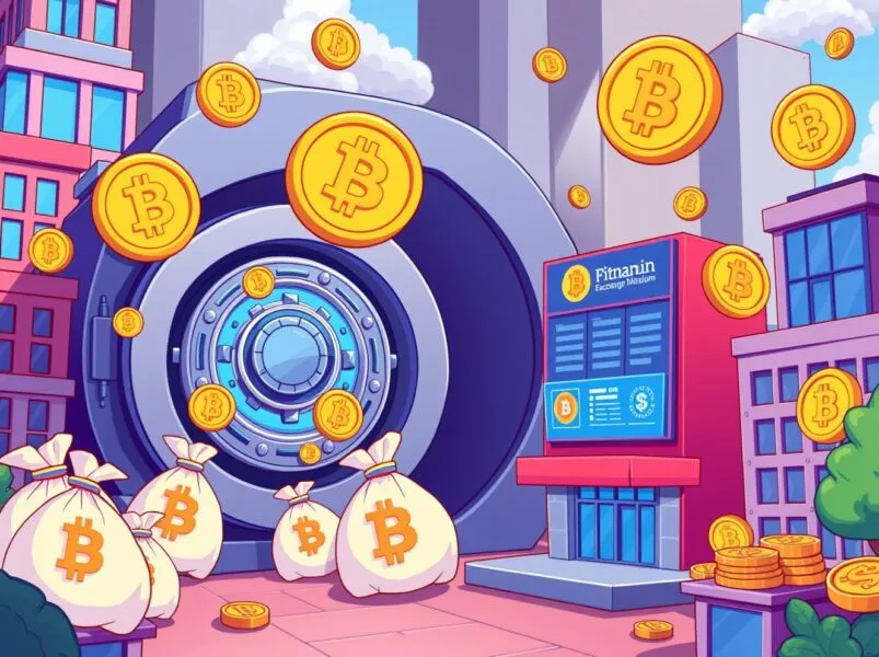 تحریک بازار رمزارز توسط انتقال ۶۱۰ میلیون دلاری بیت‌کوین IBIT بلک‌راک