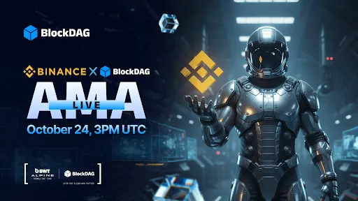 پیش‌فروش ۴۳۰ میلیون دلاری BlockDAG و همکاری با تیم BWT Alpine F1® از عملکرد BONK و بهبود ملایم BNB پیشی گرفت